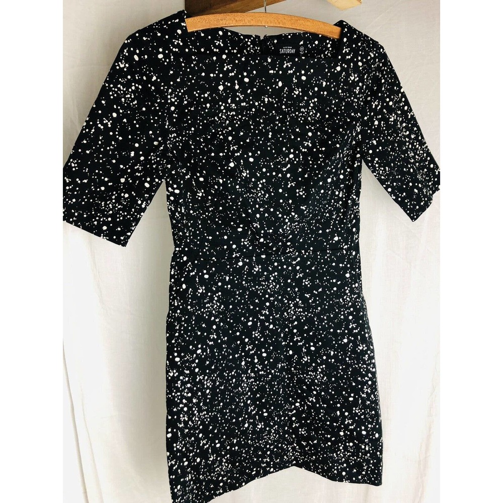 Kate Spade Black and White Mini Dress